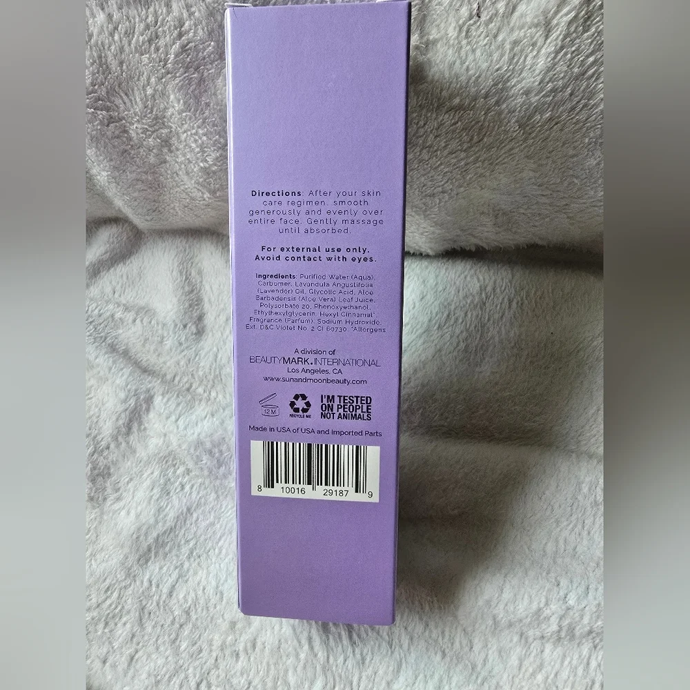 Sun & Moon Calm + Correct Night Mask - Purple - Picture 3 of 6